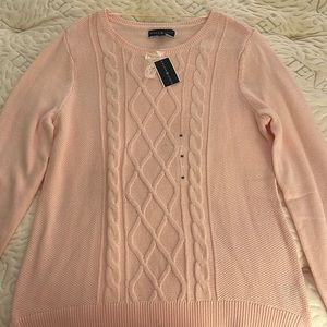 Karen Scott Pink Sweater